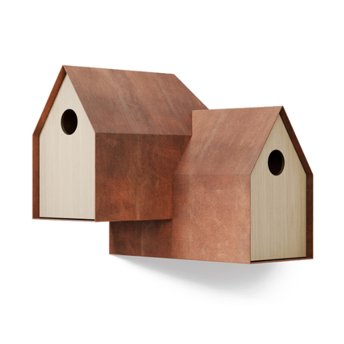 Frederik Roije Noaste Noaber vogelhuis hangend